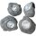 4 x Smartwares LED Solar Steine Außenleuchten IP44 Solar Rock