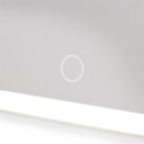 Smartwares LED Akku Spiegelleuchte Schminkspiegel Weiß 60lm Tageslicht 5500K USB Laden Touch