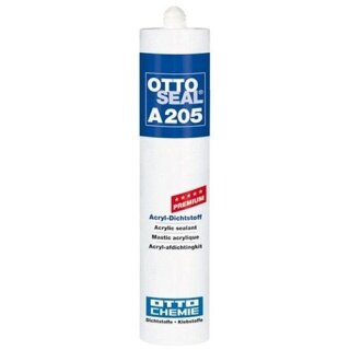 Otto-Chemie Ottoseal Premium-Acryl-Dichtstoff A205 580ml C01 Weiß