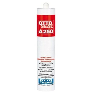 Otto-Chemie Ottoseal Dichtstoff A250 310ml C01 Weiß für Bitumen und feuchte Untergründe