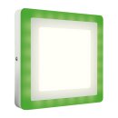 Osram LED Wand- & Deckenleuchte SQ 200mm 19W 780lm RGBW-Farbsteuerung mit Fernbedienung