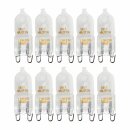 20 x Osram Halogen Stiftsockellampe 40W G9 MATT 230V für Backofen FS1 66740 Halopin Oven warm dimmbar