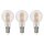 3 x LED Filament Leuchtmittel Tropfen 4,8W = 40W E14 matt 470lm warmweiß 2700K Ra>90