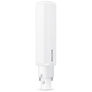 Philips LED Leuchtmittel PL-C 6,5W = 18W G24d-2 230V 2P 700lm 840 neutralweiß 4000K