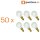 50 x Glühbirne Tropfen 7W E14 MATT Glühlampe 7 Watt Glühbirnen Glühlampen