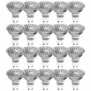 20 x Tesco Halogen Reflektor 50W GU10 220-240V warmweiß 2700K dimmbar 2000h 35°