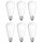 6 x Osram LED Filament Leuchtmittel ST64 Edison 4,5W = 40W E27 matt 470lm warmweiß 2700K