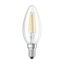 6 x Osram LED Filament Leuchtmittel Kerze 5W = 40W E14 klar 470lm Relax & Active per Lichtschalter warmweiß & kaltweiß