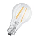 6 x Osram LED Filament Leuchtmittel Birnenform 6W = 60W E27 klar warmweiß 2700K