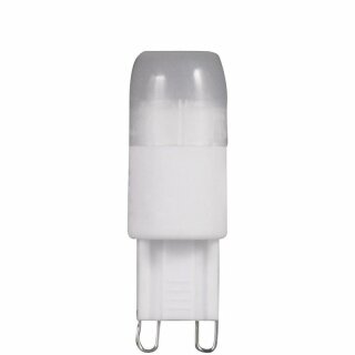 LED Leuchtmittel Stiftsockel Lampe 2W = 16W G9 matt 140lm warmweiß 3000K 150°