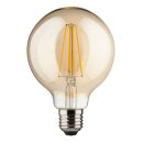 LED Filament Leuchtmittel Globe G95 8W = 66W E27 Gold...