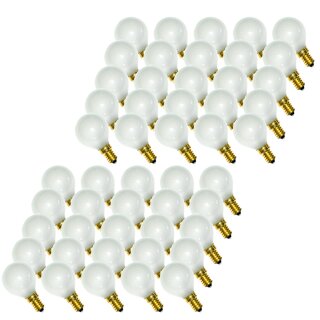 50 x Glühbirne Tropfen 40W E14 MATT Glühlampe 40 Watt Glühbirnen Glühlampen