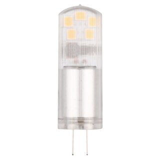 LED Leuchtmittel Stiftsockel 2,4W = 21W G4 12V 200lm warmweiß 2700K 270° Ra>90