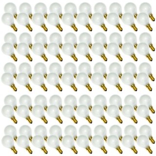 100 x Glühbirne Tropfen 40W E14 MATT Glühlampe 40 Watt Glühbirnen Glühlampen