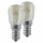 2 x Kühlschranklampe ST64 Röhre Glühbirne 25W E14 klar 220lm Glühlampe warmweiß 2400K