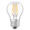 6 x Osram LED Filament Leuchtmittel Tropfen 5W = 40W E27 470lm neutralweiß 4000K DIMMBAR