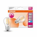 Osram LED Filament Leuchtmittel Tropfen 5W = 40W E27 470lm neutralweiß 4000K DIMMBAR