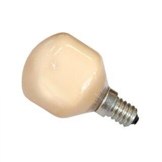 1 x Dura Tropfen Glühbirne 15W E14 Terracotta Cappuccino Glühlampe Glühbirnen 15 Watt Softone Flame