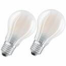 2 x Osram LED Filament Leuchtmittel Birnenform 7,5W = 75W...