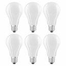 6 x Osram LED Filament Leuchtmittel Birnenform A70 15W =...