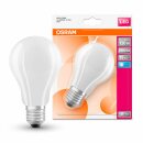 6 x Osram LED Filament Leuchtmittel Birnenform A70 15W =...