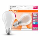 6 x Osram LED Filament Leuchtmittel Birnenform A60 5W = 40W E27 matt 470lm neutralweiß 4000K DIMMBAR