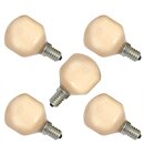 5 x Dura Tropfen Glühbirne 40W E14 Terracotta Cappuccino Glühlampe Glühbirnen 40 Watt Softone Flame