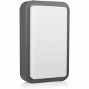 2 x Smartwares LED Außenleuchte Hausnummernleuchte Grau IP44 7W 630lm Neutralweiß 4000K