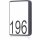 2 x Smartwares LED Außenleuchte Hausnummernleuchte Grau IP44 7W 630lm Neutralweiß 4000K