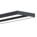 LED Stehleuchte Lara Schwarz Up & Down 2 x 40W 8800lm...