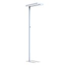 LED Stehleuchte Lara Silber Up & Down 2 x 40W 8800lm...