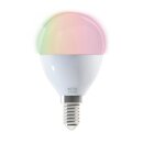 Eglo LED Smart Leuchtmittel Tropfen 5W = 38W E14 matt 400lm CCT 2700-6500K Dimmbar App Bluetooth Mesh Color