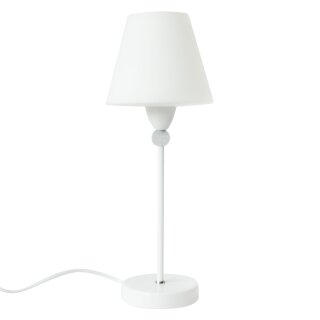 Eglo LED Tischleuchte York Weiß 6W E14 470lm warmweiß 3000K mit Schalter