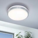 Elgo LED Wandlampe Deckenleuchte Competa weiß Ø32,5cm 23W 2200lm warmweiß 3000K