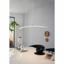 Eglo LED Pendelleuchte Lasana curved Chrom 90cm 15W...