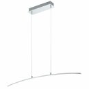Eglo LED Pendelleuchte Lasana curved Chrom 90cm 15W...