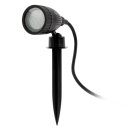 Eglo LED Gartenleuchte Nema schwarz IP44 2,8W GU10 240lm warmweiß 3000K 110° mit Erdspieß