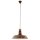 Eglo Pendelleuchte Somerton 1 Kupfer-Antik rund Ø47cm max. 60W E27 ohne Leuchtmittel kürzbar