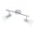 Eglo LED Wand- & Deckenstrahler Prince 3 Chrom 2 x 4W E14 640lm warmweiß 3000K schwenkbar