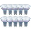 10 x LED Premium Glas Reflektor 3,5W = 40W GU10 230lm...