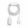 Lampenfassung max. 60W E27 Weiß 3,5m Kabel mit Stecker & Schalter