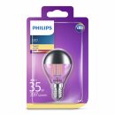 Philips LED Filament Tropfen 4W = 35W E14 Kopfspiegel Silber 397lm warmweiß 2700K