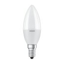 Osram LED Leuchtmittel Kerze Star Classic 8W = 60W E14 matt 806lm warmweiß 2700K