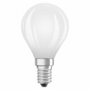 Osram LED Filament Leuchtmittel Tropfen 5W = 40W E14 matt...