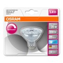 Osram LED Glas Reflektor MR16 4,9W = 35W GU5,3 12V 350lm 940 neutralweiß 4000K Ra>90 36° DIMMBAR
