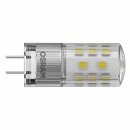 Osram LED Leuchtmittel Stiftsockellampe 3,3W = 35W GY6.35 klar 12V 400lm warmweiß 2700K 320°