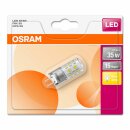 Osram LED Leuchtmittel Stiftsockellampe 3,3W = 35W GY6.35 klar 12V 400lm warmweiß 2700K 320°
