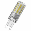 Osram LED Leuchtmittel Stiftsockellampe 4,8W = 48W G9 klar 600lm 840 neutralweiß 4000K 320°