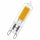 Osram LED Glas Leuchtmittel Stiftsockellampe 2W = 20W G9 COB klar 200lm 827 warmweiß 2700K 320°