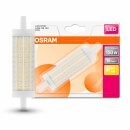 Osram LED Leuchtmittel 118mm Stab 17,5W = 150W R7s klar 2452lm warmweiß 2700K 360°